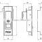 CE RoHS 2015 Feilei MS503-1 Wenzhou zinc alloy high quality Industrial Push bottom plane lock