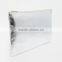 Hot Selling Fashion Metallic Leather Silver Plain Clutch Bag PU Leather Plain Clutch Bag