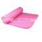 Fitness Training Eco-friendly Natural NBR Yoga Mat With Carrying Strap