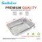 Rectanglar Aluminum Foil  Container  Wrinkle Wall container