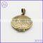 Vintage Brass 27mm Photo Locket Pendant Blank Locket Pendant