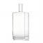 700ml 750g cuboid flat shoulder super high quality glass bottle supplier gold supplier SinoBottles Packaging
