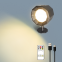 Neue USB-aufladbare 360-Grad-drehbare magnetische Wandlampe mit Touchsteuerung und LED-Beleuchtung für das Schlafzimmer