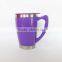 Wholesale stainless steel tea cup with handle and lid