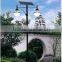 Customized LED solar courtyard Light for solar garden lighting with battery backup