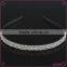 Elegant fashion three layers shiny diamond metal hairband headband