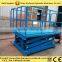 Fast delivery 14 meter lifting height stationary self propelled scissor lift table