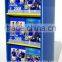 Colorful Promoting Cardboard Pallet Display Stand For Book