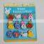 Cartoon eraser die-cut animal shaped eraser