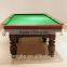 Economic 8ft MDF billiard table,classic type pool tables with drinking gloves on sale