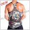 2016 hot sale slim fit camo singlet for men in Dongguan professional manufacturer