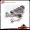 Wholesale custom pom pom knit crochet hat beanie hats
