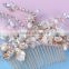 New 2015 Hair Jewelry Wedding Bridal Hair Accessories Hair Sticks Rhinestone Flower Hairpins