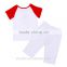 girls baseball kniting cotton outfits kids frock designs pictures wholesale children boutique clothing outfit
