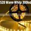 Colorful white/warm white /cool white SMD3528 led flexible strip light 4.8W 9.6W IP60 IP65 LED Strip