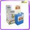 hot sale advertising floor cardboard retail dump bins for pu lady woman hand bag