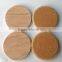 Absorbent round sandstone coaster with cork backing