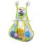 Eco-friendly Non-toxic Nylon Toy Storage Mesh Bag With Cute Animal Shape for Kids Toys Organizer