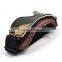 BJ-GT-011 Top Quality Adult Custom Coffee Leather Safety Spectacles Motocross Goggles