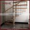 internal design spiral stair /wood steps for indoor stairs