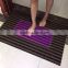 loop rubber colorful door mat with tiles design