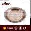 cheap stainless steel stock restaurant plate kitchen plate hot plate