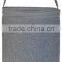 Bottle cooler with handle ,gray heather