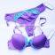 2016 Woman sexy fancy stylish bra and panty set underwear