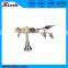 Classic iron curtain rod/curtain pole with willow leaves finial (8019H1L2)