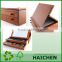 wooden box with double-deck drawers painting stationery set