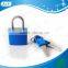 Mini brass diary lock the colours like the rainbow with ABS covered