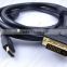 High Quality 19P HDMI Male to 24+1 DVI Male Cable