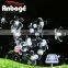 new products Artificial flowers 20LED Double lotus LED solar strig lights for christmas, party, home, garden, fence decoration