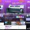 Best Selling Roll to Roll 1.9m Eco Solvent Ink Printer for Outdoor Display Direct Printing