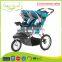 BS-47B environmental safety double baby strollers 2 in 1 in shanghai with 6 adjustable handlebar