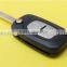 High Quality 2 buttons remote folding key for renault Case Fob with logo