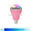 Smart app control led light wireless professional bluetooth led bulb speaker for home lighting