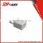 Dual USB wall mount travell charger 5V 2A with LED light
