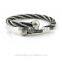 fashionable silver and gold bangles and bracelets stainless steel