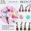 New Design BPA Free Silicone Children Pentagram Pendant