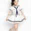 2015 hot sale children sexy school girl dress uniform