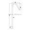 Brass free stand bath tub spouts SB001
