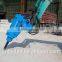 Construction Machine Excavator hammer to break rocks