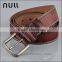 Exquisite leather belt without holes buyers leather belt buckle