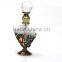 2016 new heart shaped glass perfume bottle wholesale