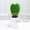 2016 Newest Design Artificial Moss Letter Mini Potted Plant With Wholesale Price