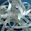 White Ribbed Natural Rubber Tape Latex Free Used for Swimwear