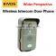 intelligent system front door peephole camera 2V3 wireles video door phone