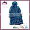 2015 new design knitted warm scarf , scarf beanie set