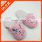 pink fluffy animal home slipper